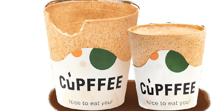 Cupffee – иновативната ядлива вафлена чаша за кафе